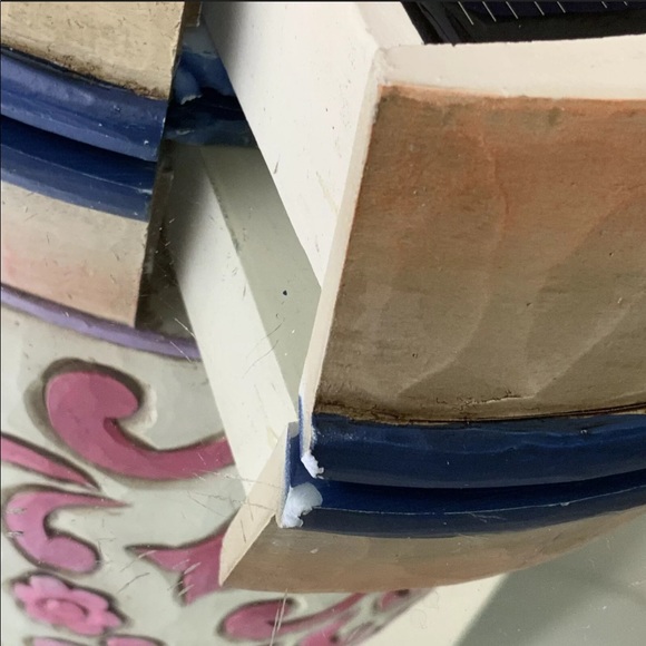 Jim Shore Garden Angel Solar Lit Cats Floral #EL82 - Picture 9 of 11